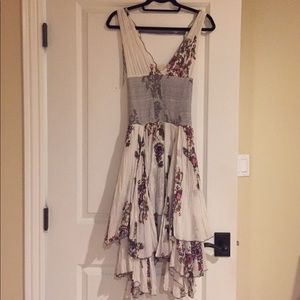 Free people corset style layering dress